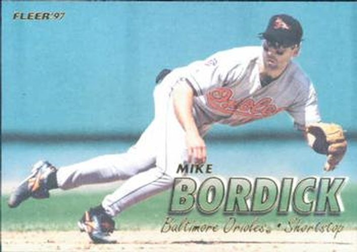 #670 Mike Bordick - Baltimore Orioles - 1997 Fleer Baseball