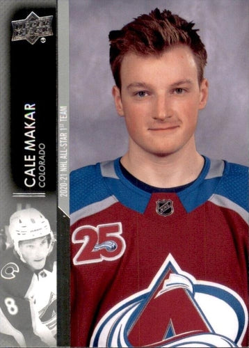 #671 Cale Makar - Colorado Avalanche - 2021-22 Upper Deck Hockey
