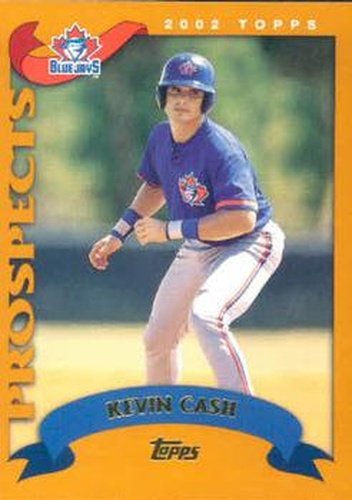 #672 Kevin Cash - Toronto Blue Jays - 2002 Topps Baseball