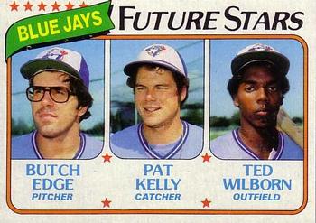 #674 Blue Jays Future Stars Butch Edge / Pat Kelly / Ted Wilborn - Toronto Blue Jays - 1980 Topps Baseball