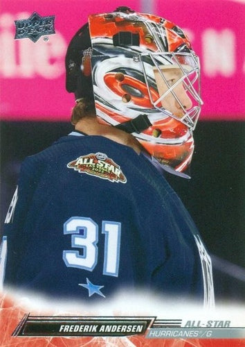 #676 Frederik Andersen - Carolina Hurricanes - 2022-23 Upper Deck Hockey