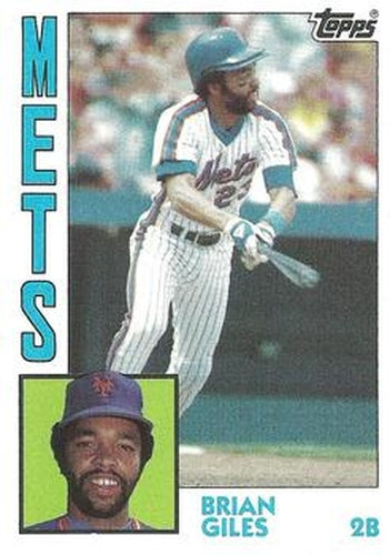 #676 Brian Giles - New York Mets - 1984 Topps Baseball