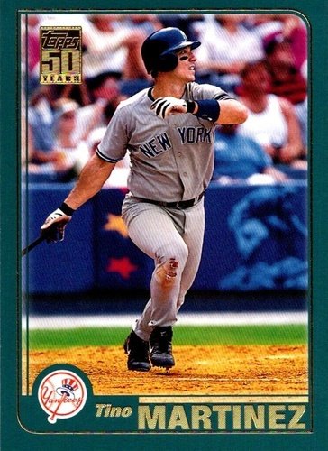#679 Tino Martinez - New York Yankees - 2001 Topps Baseball