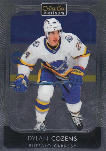 #67 Dylan Cozens - Buffalo Sabres - 2021-22 O-Pee-Chee Platinum Hockey