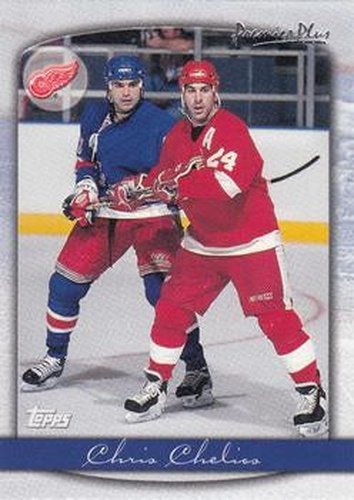 #67 Chris Chelios - Detroit Red Wings - 1999-00 Topps Premier Plus Hockey
