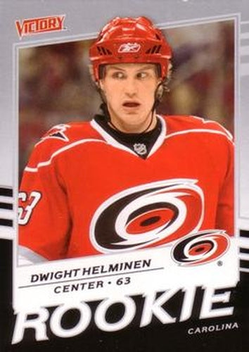 #317 Dwight Helminen - Carolina Hurricanes - 2008-09 Upper Deck Victory Hockey