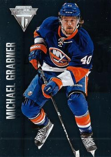 #67 Michael Grabner - New York Islanders - 2013-14 Panini Titanium Hockey