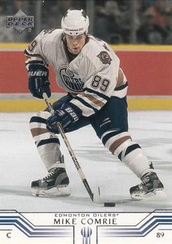 #67 Mike Comrie - Edmonton Oilers - 2001-02 Upper Deck Hockey