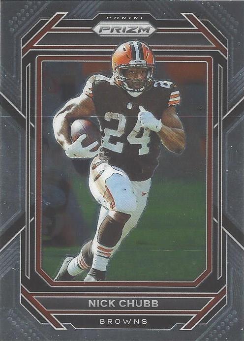 #67 Nick Chubb - Cleveland Browns - 2022 Panini Prizm Football