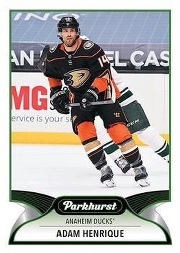#67 Adam Henrique - Anaheim Ducks - 2021-22 Parkhurst Hockey