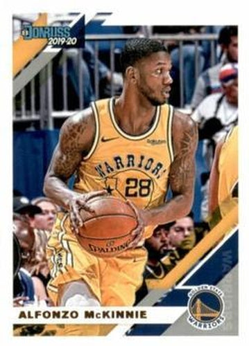 #67 Alfonzo McKinnie - Golden State Warriors - 2019-20 Donruss Basketball