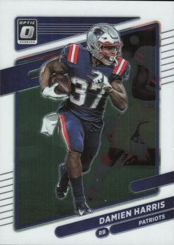 #67 Damien Harris - New England Patriots - 2021 Donruss Optic Football