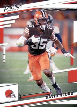 #67 David Njoku - Cleveland Browns - 2022 Panini Prestige Football