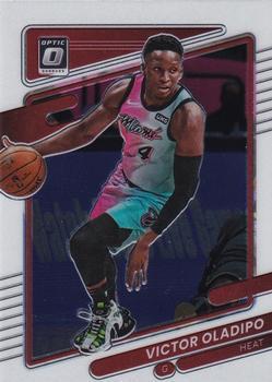 #67 Victor Oladipo - Miami Heat - 2021-22 Donruss Optic Basketball