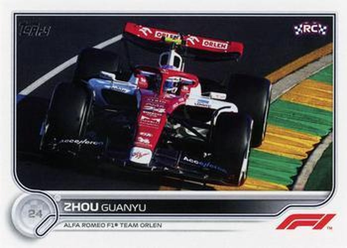 #67 Zhou Guanyu - Alfa Romeo Racing Orlen - 2022 Topps Formula 1 Racing