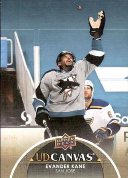 #C67 Evander Kane - San Jose Sharks - 2021-22 Upper Deck - UD Canvas Hockey