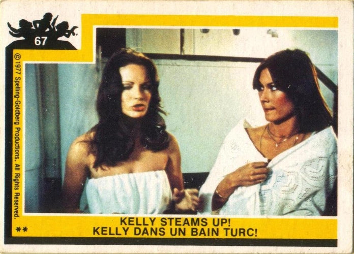 #67 Kelly Steams Up! - 1977 O-Pee-Chee Charlie's Angels