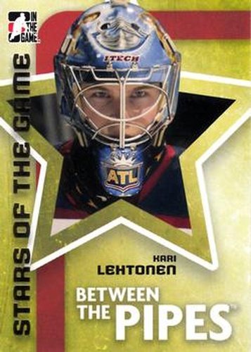 #67 Kari Lehtonen - Atlanta Thrashers - 2006-07 In The Game Between The Pipes Hockey