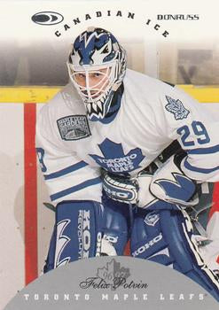 #67 Felix Potvin - Toronto Maple Leafs - 1996-97 Donruss Canadian Ice Hockey