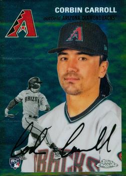 #67b Corbin Carroll - Arizona Diamondbacks - 2023 Topps Chrome Platinum Anniversary Baseball