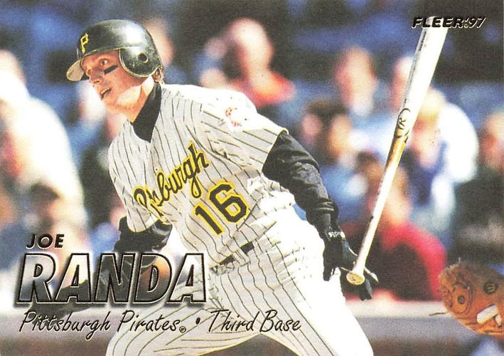 #680 Joe Randa - Pittsburgh Pirates - 1997 Fleer Baseball