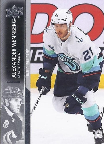 #680 Alexander Wennberg - Seattle Kraken - 2021-22 Upper Deck Hockey