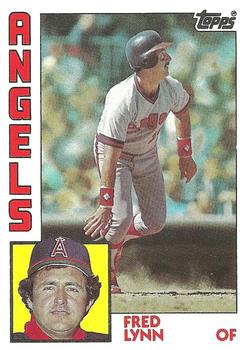 #680 Fred Lynn - California Angels - 1984 Topps Baseball