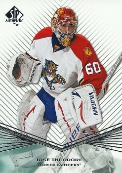 #104 Jose Theodore - Florida Panthers - 2011-12 SP Authentic Hockey