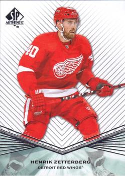 #123 Henrik Zetterberg - Detroit Red Wings - 2011-12 SP Authentic Hockey