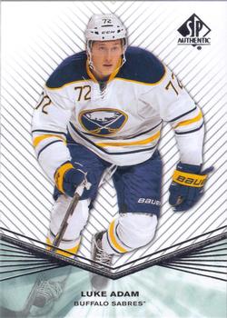 #125 Luke Adam - Buffalo Sabres - 2011-12 SP Authentic Hockey