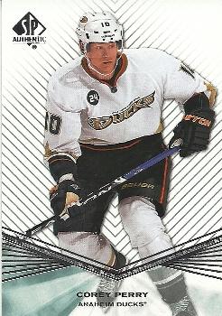 #127 Corey Perry - Anaheim Ducks - 2011-12 SP Authentic Hockey