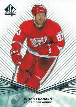 #133 Johan Franzen - Detroit Red Wings - 2011-12 SP Authentic Hockey