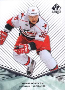 #136 Jussi Jokinen - Carolina Hurricanes - 2011-12 SP Authentic Hockey