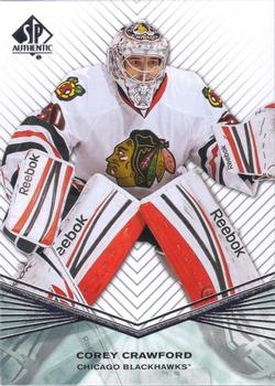#145 Corey Crawford - Chicago Blackhawks - 2011-12 SP Authentic Hockey