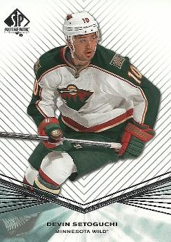 #15 Devin Setoguchi - Minnesota Wild - 2011-12 SP Authentic Hockey