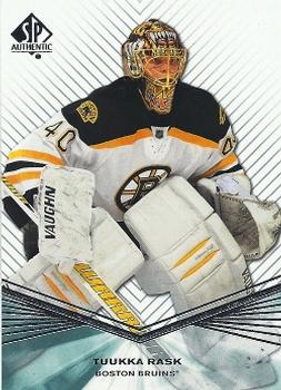 #20 Tuukka Rask - Boston Bruins - 2011-12 SP Authentic Hockey