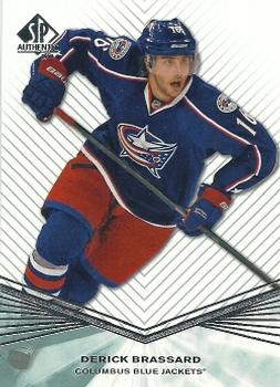 #21 Derick Brassard - Columbus Blue Jackets - 2011-12 SP Authentic Hockey