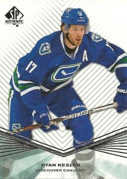#24 Ryan Kesler - Vancouver Canucks - 2011-12 SP Authentic Hockey