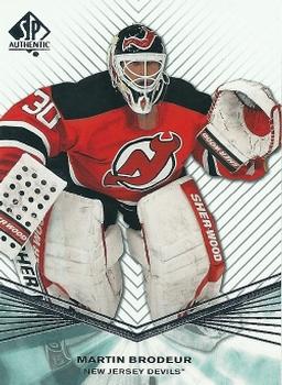 #33 Martin Brodeur - New Jersey Devils - 2011-12 SP Authentic Hockey
