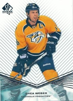 #35 Shea Weber - Nashville Predators - 2011-12 SP Authentic Hockey
