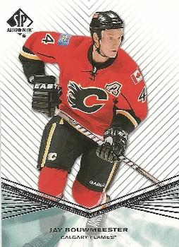 #37 Jay Bouwmeester - Calgary Flames - 2011-12 SP Authentic Hockey