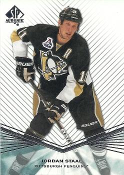 #43 Jordan Staal - Pittsburgh Penguins - 2011-12 SP Authentic Hockey