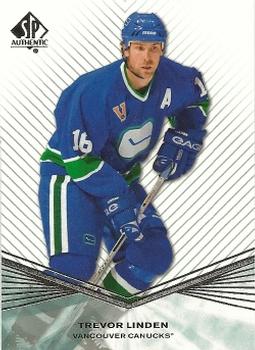 #49 Trevor Linden - Vancouver Canucks - 2011-12 SP Authentic Hockey