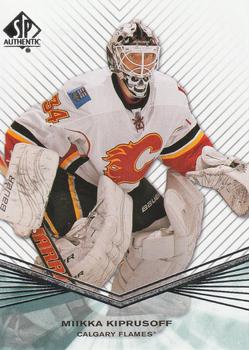 #63 Miikka Kiprusoff - Calgary Flames - 2011-12 SP Authentic Hockey