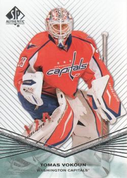 #74 Tomas Vokoun - Washington Capitals - 2011-12 SP Authentic Hockey