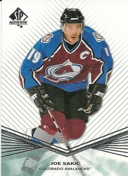 #56 Joe Sakic - Colorado Avalanche - 2011-12 SP Authentic Hockey