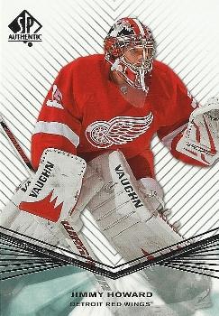 #66 Jimmy Howard - Detroit Red Wings - 2011-12 SP Authentic Hockey