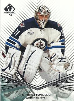 #93 Ondrej Pavelec - Winnipeg Jets - 2011-12 SP Authentic Hockey