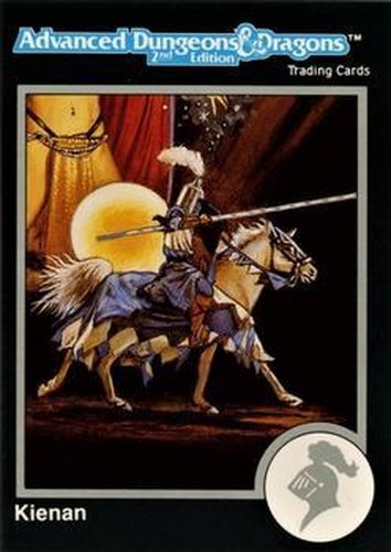 #681 Kienan - 1991 TSR Advanced Dungeons & Dragons - Silver