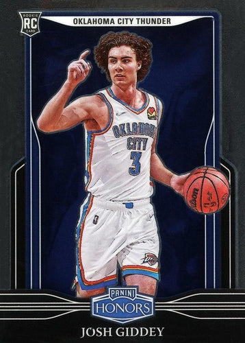 #683 Josh Giddey - Oklahoma City Thunder - 2021-22 Panini Chronicles Basketball